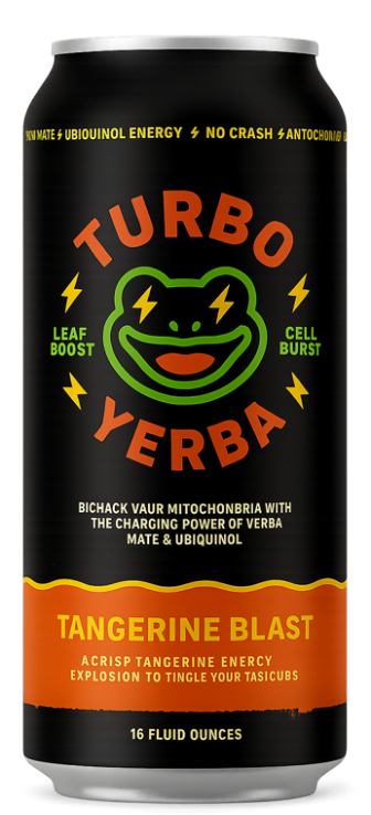 Tangerine Blast Turbo Yerba